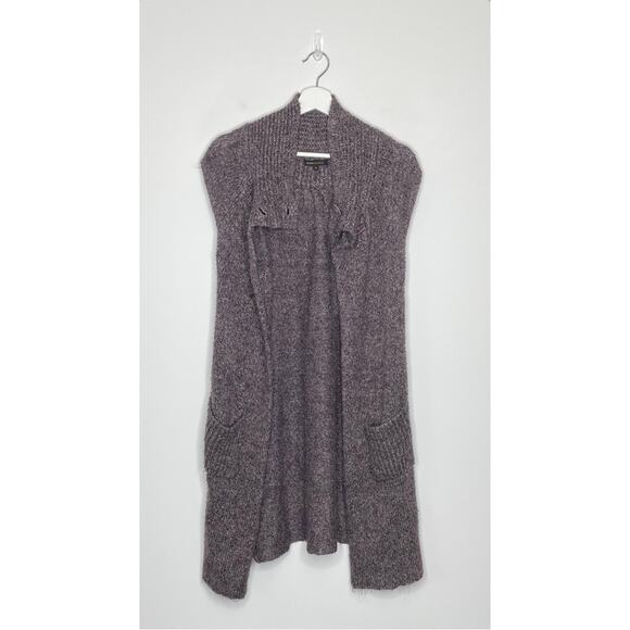 BCBGMAXAZRIA | Sleeveless Sweater Cardigan | S - Picture 1 of 5